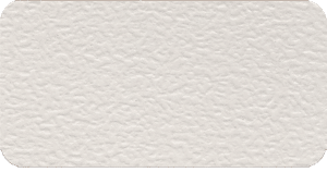 The image features a textured white surface with a subtle wavy pattern, resembling paper or fabric, shown against a plain background.